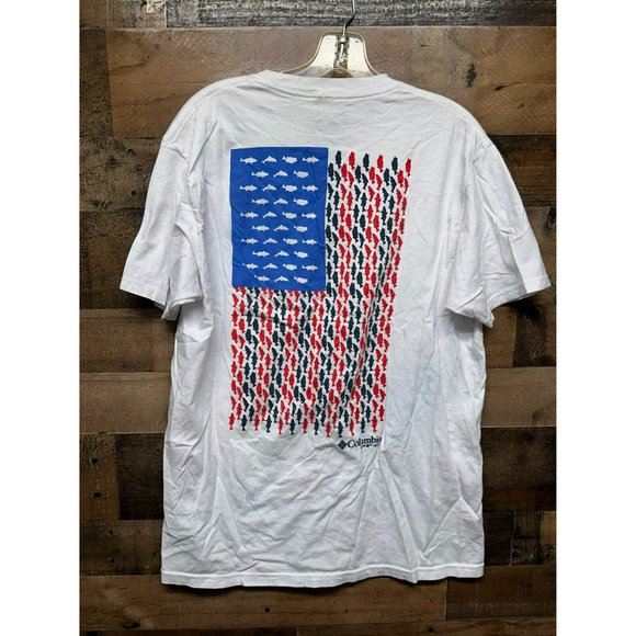 Columbia PFG Men's T-Shirt‎ Size Large - Picture 3 of 3